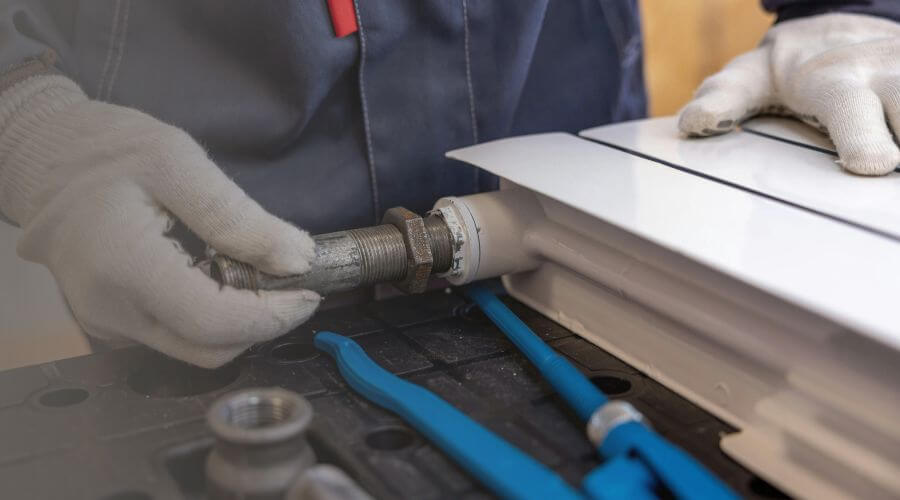 Professional water heater repair services in Railroad, PA